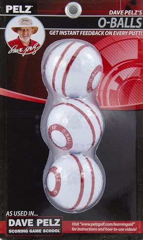 كرة بيلز جولف DP4016 O-Ball (3 عبوات) بيضاء، قياسية in Kuwait