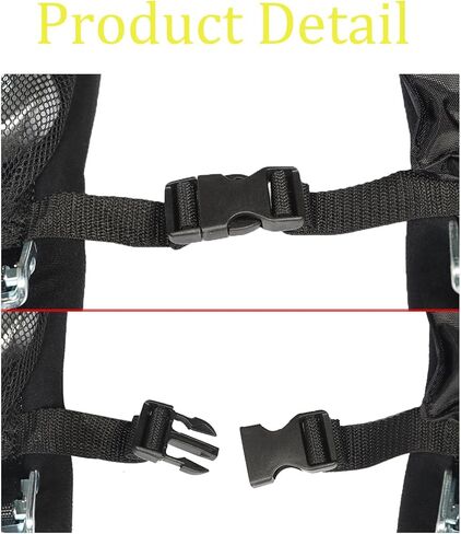 WFLNHB Black 4-Point Harness 2 Straps Replacement for ATV&UTV A114220 in Saudi Arabia