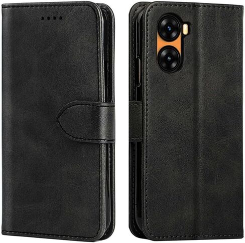 CNPUTAO متوافق مع Umidigi G3 / G3 Max / G3 Plus حافظة محفظة من جلد البولي يوريثان غطاء قلاب مغناطيسي مع ميزة المسند وغطاء واقي لبطاقة الهوية والائتمان، أسود in Kuwait