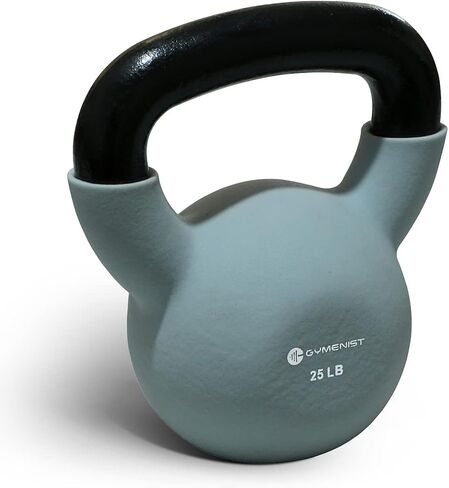 أوزان حديد للياقة البدنية من Gymenist Kettlebell مع طلاء النيوبرين حول النصف السفلي من جرس الغلاية المعدني in Saudi Arabia