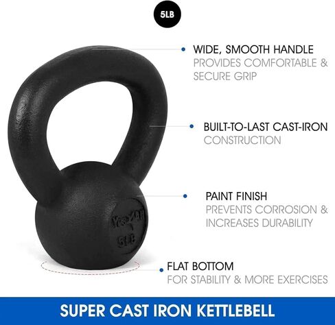 Yes4All مجموعات وزن Kettlebell قابلة للتعديل لتدريبات القوة Kettlebell لتدريب القوة لكامل الجسم in Kuwait