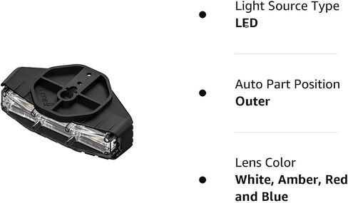 Feniex QSM-8101 Quad Surface Mount 4-Color-Capable LED Vehicle Light in Saudi Arabia