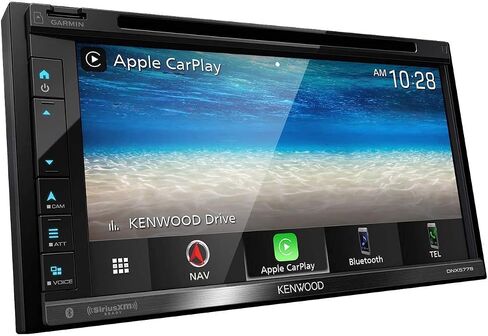 Kenwood DNX577S 6.75 Inch Navigation DVD Receiver with Apple CarPlay (Certified Refurbished) in Saudi Arabia