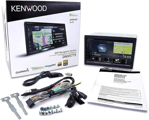 Kenwood DNX577S 6.75 Inch Navigation DVD Receiver with Apple CarPlay (Certified Refurbished) in Saudi Arabia