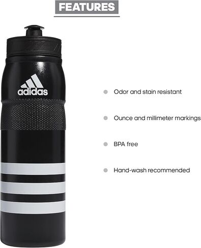 adidas 750 ML (28 oz) Stadium Refillable Plastic Sport Water Bottle in Saudi Arabia