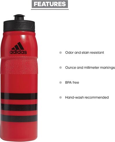 adidas 750 ML (28 oz) Stadium Refillable Plastic Sport Water Bottle in Saudi Arabia