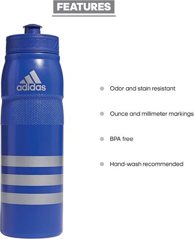 adidas 750 ML (28 oz) Stadium Refillable Plastic Sport Water Bottle in Saudi Arabia