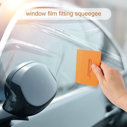 NEWISHTOOL Soft Silicone Squeegee, Small Squeegee for Vinyl, 5 PCS PPF Squeegee Window Tint Squeegee V-Blade Scraper for Window Film Application, Car Paint Protective Film Installation & Water Removal in Saudi Arabia