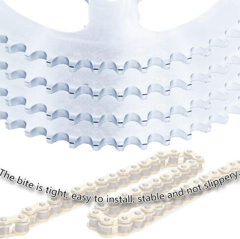 420 Chain 50 Tooth Go Kart Sprocket Compitable with Coleman BT200X CT200U Baja TrailMaster Warrior Heat Massimo MB165 MB200 196cc 420 50T 40mm Rear Drive Wheel Sprocket in Kuwait