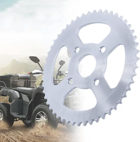 420 Chain 50 Tooth Go Kart Sprocket Compitable with Coleman BT200X CT200U Baja TrailMaster Warrior Heat Massimo MB165 MB200 196cc 420 50T 40mm Rear Drive Wheel Sprocket in Kuwait