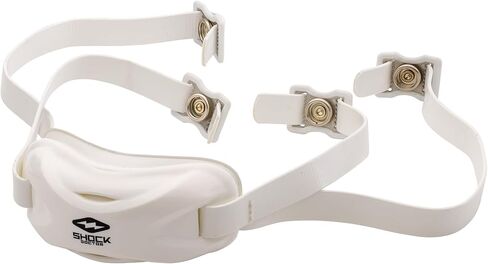 Shock Doctor Core Chin Strap White OSFM in Saudi Arabia