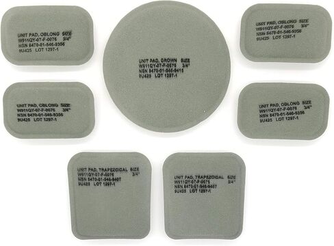 USGI ACH MICH طقم استبدال حزام الذقن ذو 4 نقاط ومنصات الخوذة in Kuwait