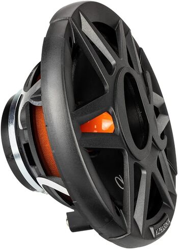 Alphasonik 1 زوج من MPRO658 Mayhem PRO Series 6.5 بوصة 1400 واط بحد أقصى 350 واط RMS مكبر صوت سيارة متوسط ​​المدى 8 أوم، سلة مصبوبة، محيط من القماش، مخروط ورق غير مضغوط، مغناطيس نيوديميوم in Saudi Arabia