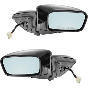 TRQ Driver & Passenger Side Mirror Set Compatible with 2004-2006 Acura TL AC1320106 AC1320107 AC1321106 AC1321107