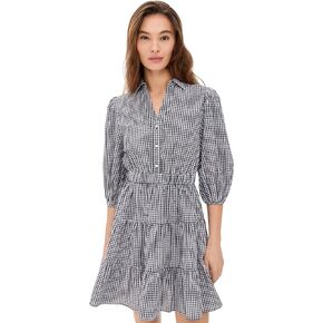 Women's Gingham Collared Dress