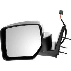 TRQ Left Mirror without Heat Drivers Side Compatible with 2007-2011 Dodge Nitro CH1320277