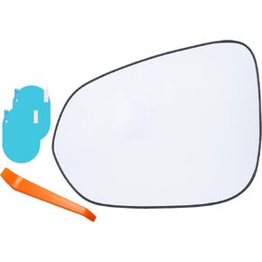 EAP Driver Side Mirror Glass Compatible with Lexus NX200t NX300 NX300h 2015-2021, RX350 RX450h 2016-2022, Heated Without Auto Dimming 8796178230 8796178010 8796178030 LX1324101