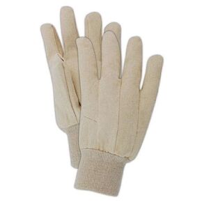 MAGID T103J MultiMaster 10 oz. Clute Pattern Wing Thumb Canvas Gloves, Natural, Men's Jumbo (Fits XL) (24 Pairs)