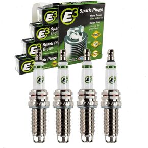 4 pc E3 Spark Plugs compatible with Toyota Camry 2.5L L4 2018-2022