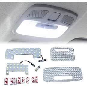 Led Interior Reading Trunk Lamp Bulb Dome Map lights Compatible with Suzuki Jimny JB64 JB74W 2019-2022 (Clear Lens)