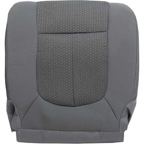 Priprilod Driver Side Bottom Seat Cover Gray Fit for Ford F250 F350 F450 F550 XL 2011 2012 2013 2014 2015 2016