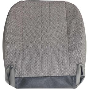 GXARTS Driver or Passenger Side Bottom Cloth Replacement Seat Cover Compatible with Chevy Express GMC Savana 2003 2004 2005 2006 2007 2008 2009 2010 2011 2012 2013 2014 Pewter Gray