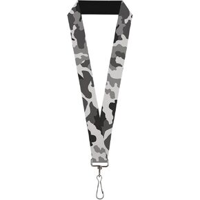 Buckle-Down Lanyard-1.0"-Camo White