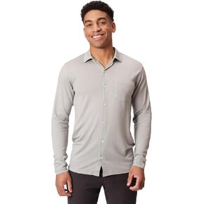 Men's Merino Wool Classic Stylish Button Up - Wicking Breathable Anti-Odor