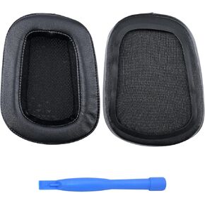Ear Pads Replacement for Logitech G935 / G933 Headset by MMOBIEL – Cooling Gel Earpads Replacement for G230, G231, G233, G332, G35, G430, G431, G432, G433, G533, G633, G633S, G635, G930 – Black