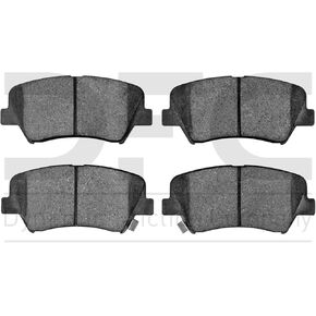 Dynamic Friction Company 3000 Semi-Metallic Brake Pads 1311-1543-00-Front Set