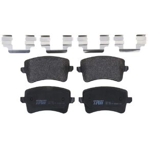 TRW Pro TRH1386 Disc Brake Pad Set For Audi Q5 2009-2017, Rear, And Other Applications