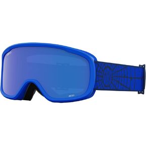 Giro Buster Kids Ski Goggles - Snowboard Goggles for Youth, Boys & Girls - Pink Bloom Strap with Amber Rose Lens