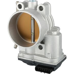 Throttle Body Assembly for Land Rover LR2 3.2L L6 - Gas 2011Consistent No.LR010814 | Body Actuator Silver Tone 1 Pcs