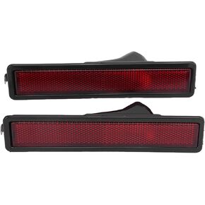Yctze Side Marker Lamp Housing 2pcs Front Side Marker Light Cover Lens 63141377849 Replacement for E30 E32 E34 318i 325i 525i 735i(Yellow)