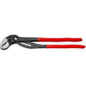 KNIPEX Cobra XL Water Pump Pliers, 400 mm, Nuts to 95 mm, Pipes to 90 mm, Self-Locking, Fine Adjustment by Button Push, Pipe Wrench, 87 01 400