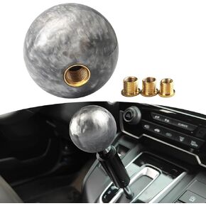 1 PC Automotive Modification Personalized Gearshift Head, Nebula Round Spherical Shift Knob, Automotive Manual or Electric Shift Knob, Universal for Most Cars (Blue)