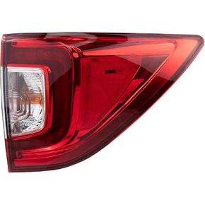 TRQ Right Rear Tail Light Assembly Passenger Side Compatible with 2019-2021 Honda Passport HO2801197