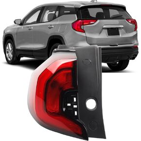 Dasbecan Left Driver Side Tail Light Assembly Rear Lamp Compatible with 2018-2021 GMC Terrain