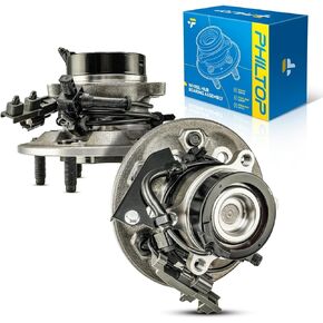 PHILTOP 515108/515109 RWD Wheel Bearing Fit for Chevrolet Colorado 2004-2008, GMC Canyon 2004-2008 Wheel Hub Assembly