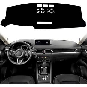 Dash Cover Custom Fit for Mazda CX-5 CX5 (with HUD) 2017 2018 2020 2021 Dashboard Cover Dashcover Dash Mat Protector Carpet Pad Accessories
