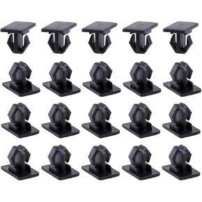 beler 40pcs Black Plastic Rocker Panel Molding Clips for Dodge Charger Magnum Chrysler 300 (Fulfilled by Amazon)