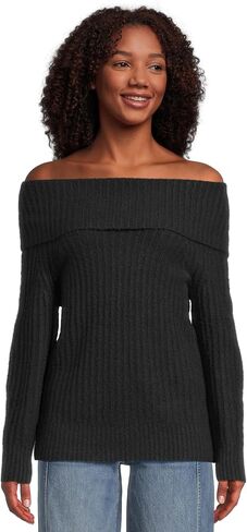 Madewell Women's Marl Cozy Cotton Richmond Off-The-Shoulder in Kuwait