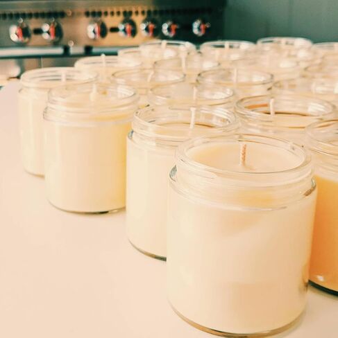 Woodland Timber Beeswax Candle - Clean Burning, Non-Toxic, Non-Allergenic - Handmade in USA in Saudi Arabia