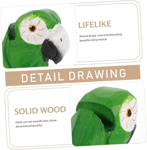 Alipis الببغاء نظارات الإطار الطيور حامل النظارات الحيوانات الأليفة حامل النظارات حامل النظارات الزخرفية حامل مكتب مكتب ديكورات سطح المكتب ديكور النظارات الشمسية عرض حامل تمثال الخشب سطح المكتب in Kuwait