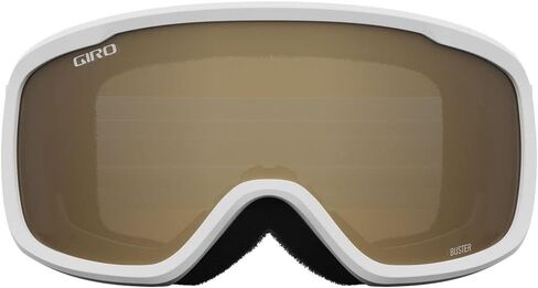 Giro Buster Kids Ski Goggles - Snowboard Goggles for Youth, Boys & Girls - Pink Bloom Strap with Amber Rose Lens in Saudi Arabia