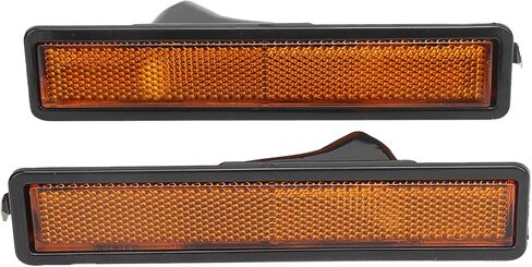 Yctze Side Marker Lamp Housing 2pcs Front Side Marker Light Cover Lens 63141377849 Replacement for E30 E32 E34 318i 325i 525i 735i(Yellow) in Kuwait