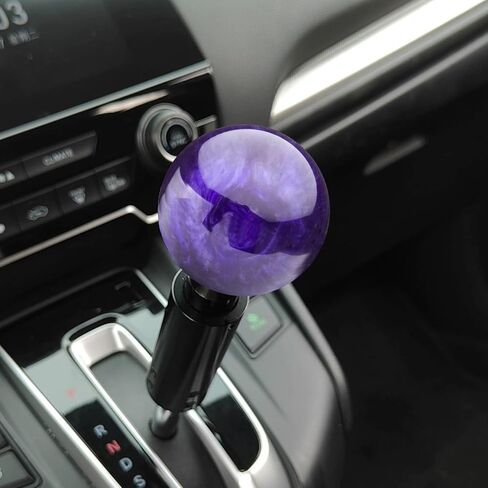 1 PC Automotive Modification Personalized Gearshift Head, Nebula Round Spherical Shift Knob, Automotive Manual or Electric Shift Knob, Universal for Most Cars (Blue) in Saudi Arabia