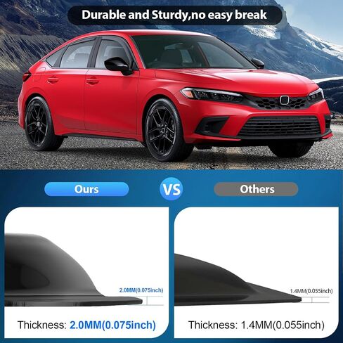 Nilight Durable in Channel Rain Guards for Honda CRV 2017 2018 2019 2020 2021 2022 Window Deflectors,Vent Window Visors-4pcs in Saudi Arabia