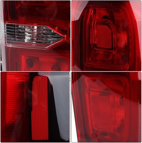 FEIDKS مجموعة المصابيح الخلفية الخلفية اليمنى الخارجية مع مصابيح متوافقة مع تشيفي تاهو سوبربان 2015-2020 مصباح فرامل LED جانب الركاب 84467059 GM2801264 in Kuwait