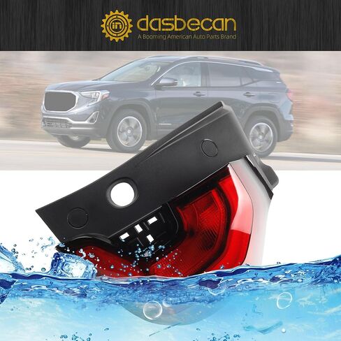 مصباح خلفي لتجميع ضوء خلفي للسائق الأيسر من Dasbecan متوافق مع 2018-2021 GMC Terrain in Saudi Arabia